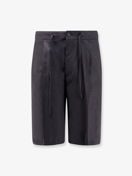 Torre Lapillo linen and viscose shorts