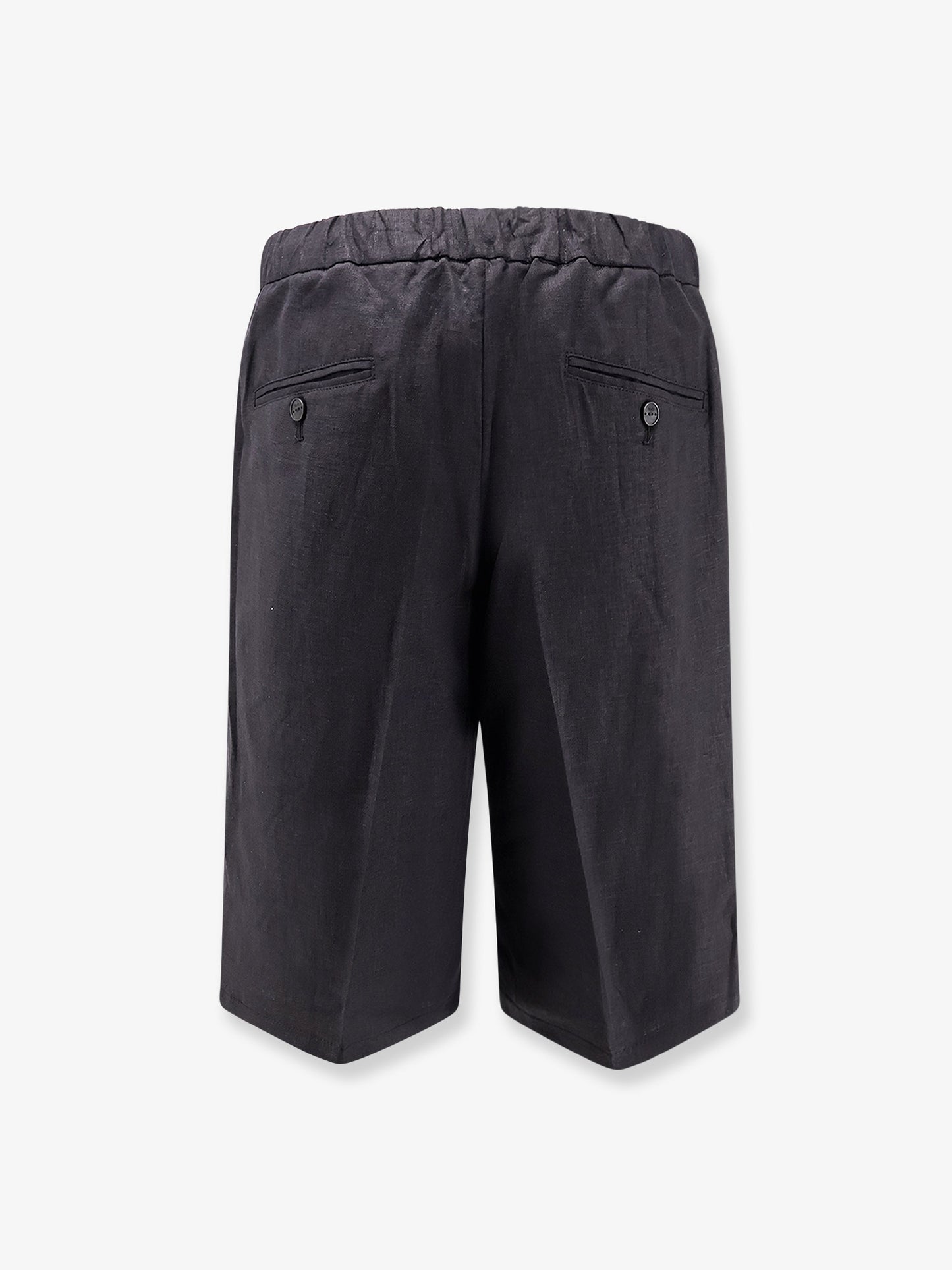 Torre Lapillo linen and viscose shorts