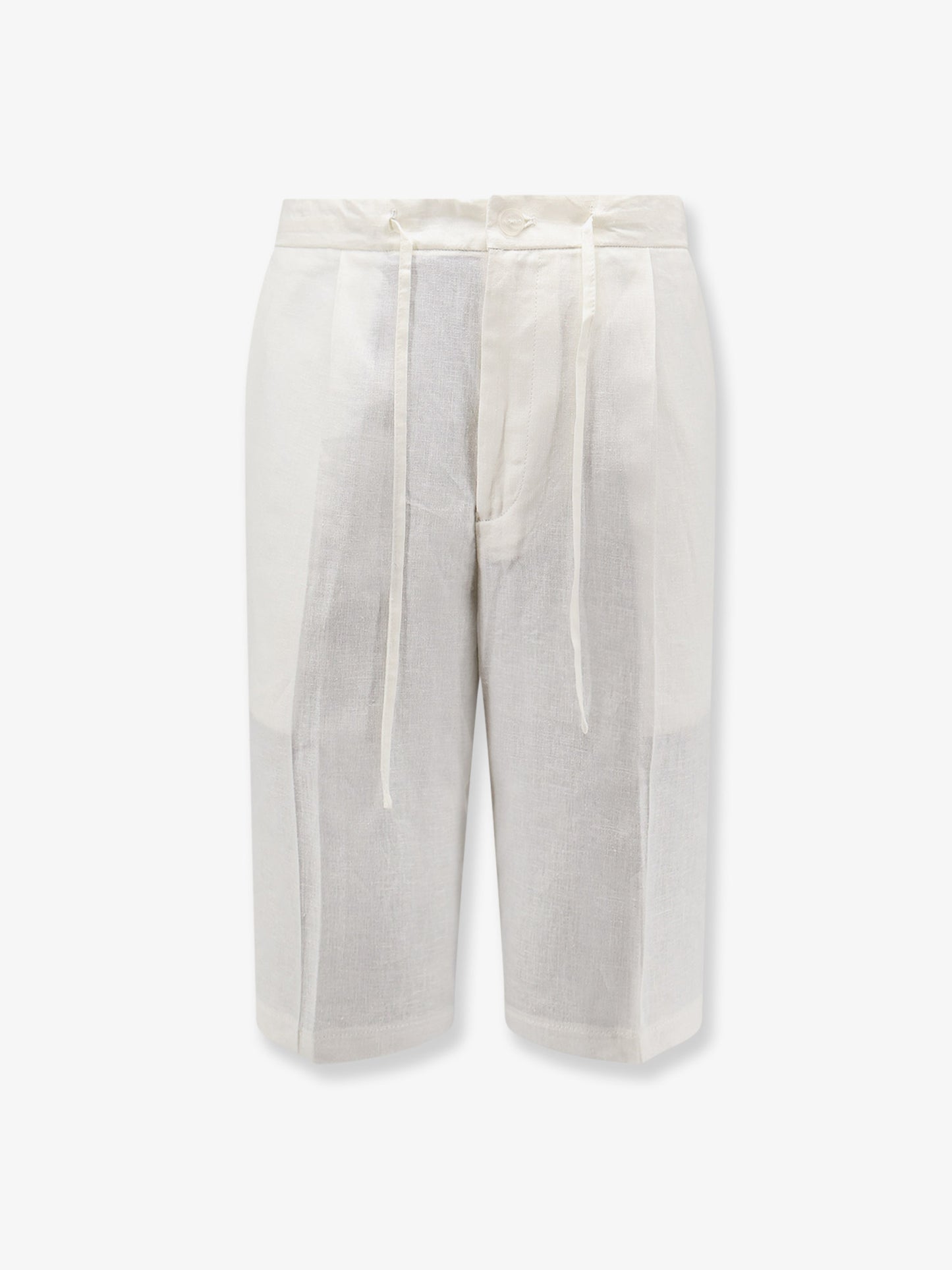 Torre Lapillo linen and viscose shorts