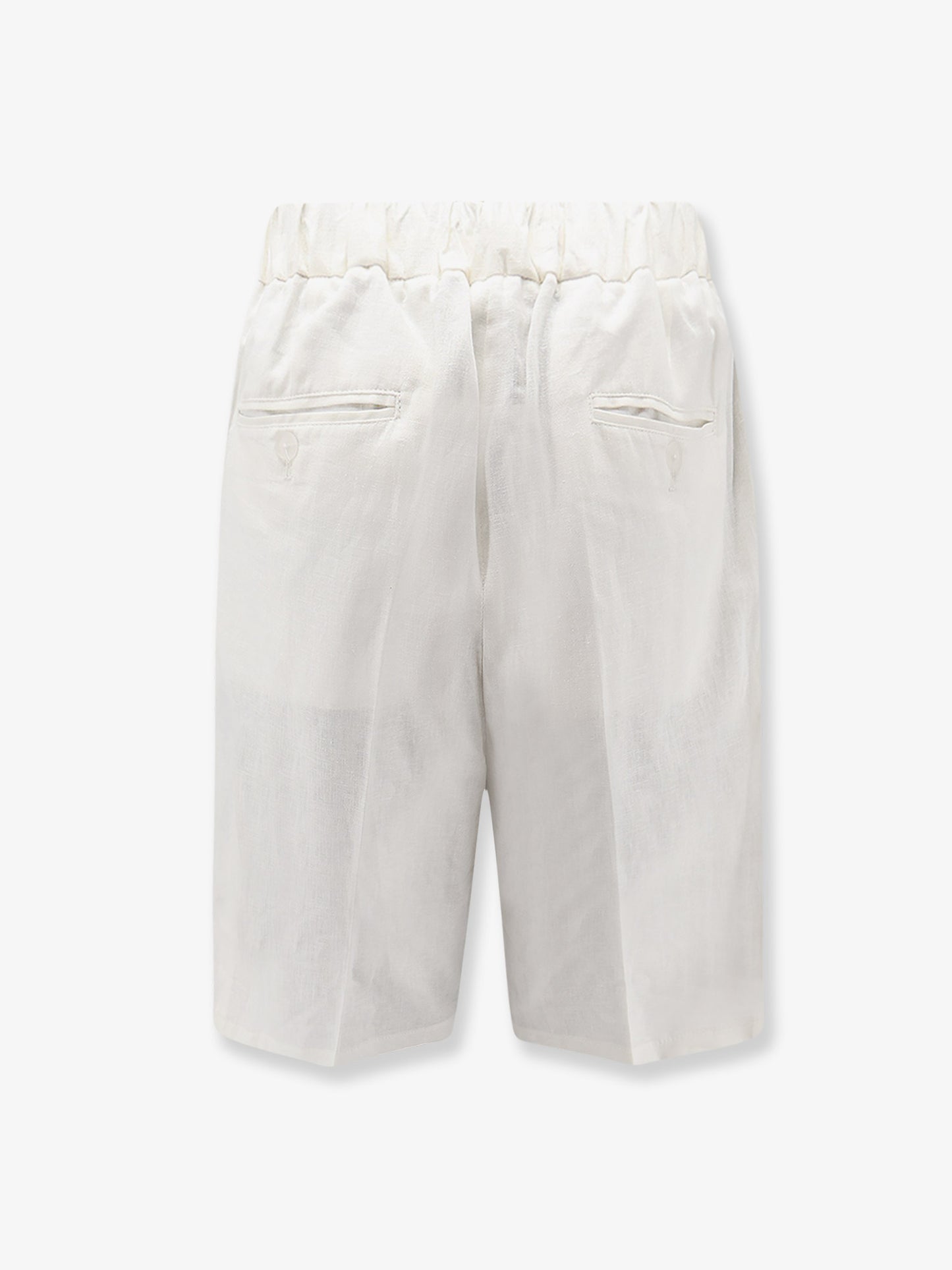 Torre Lapillo linen and viscose shorts