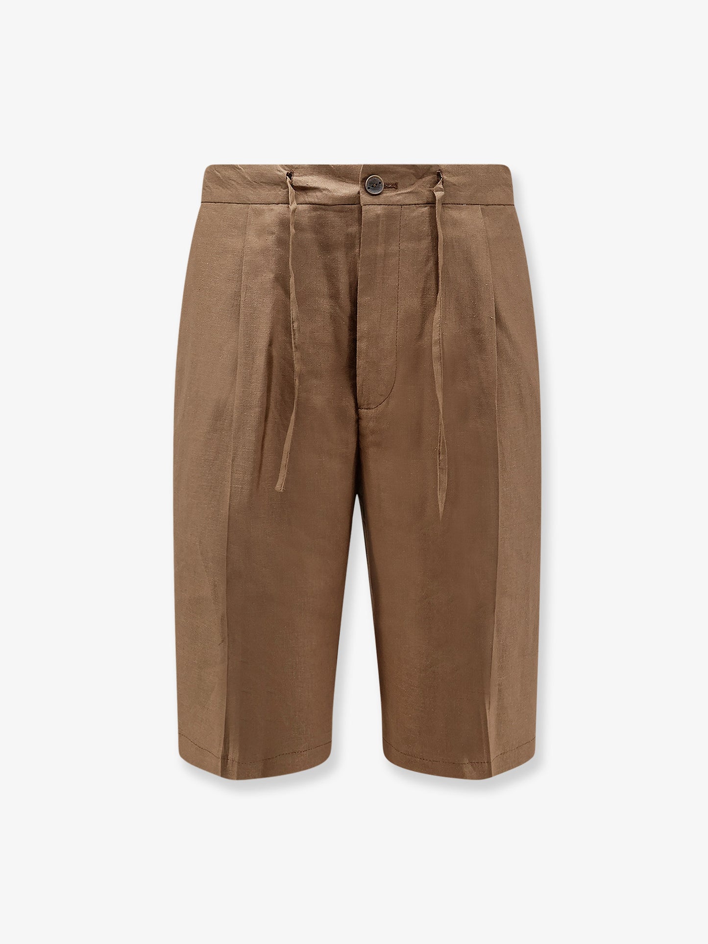 Torre Lapillo linen and viscose shorts