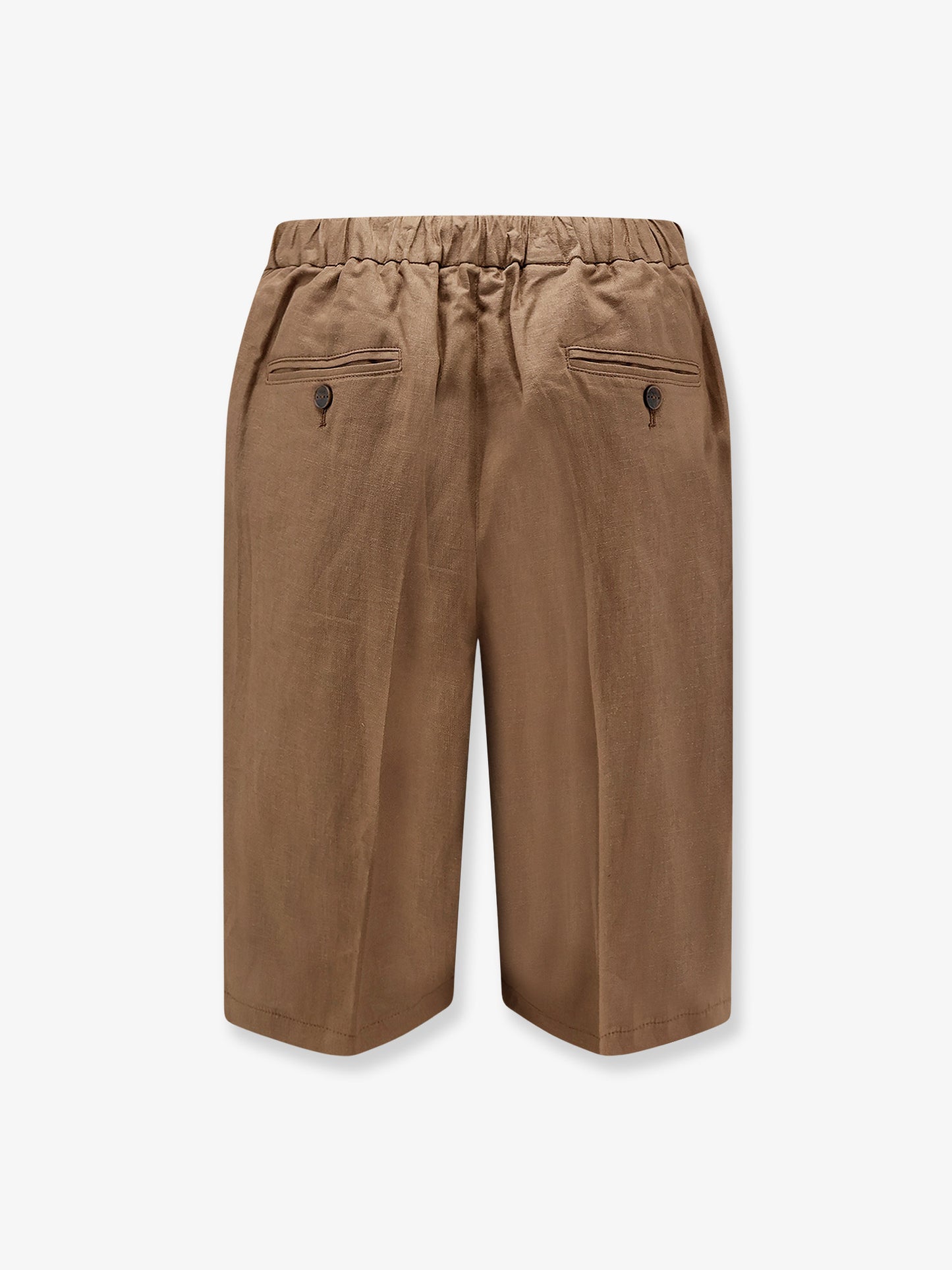 Torre Lapillo linen and viscose shorts