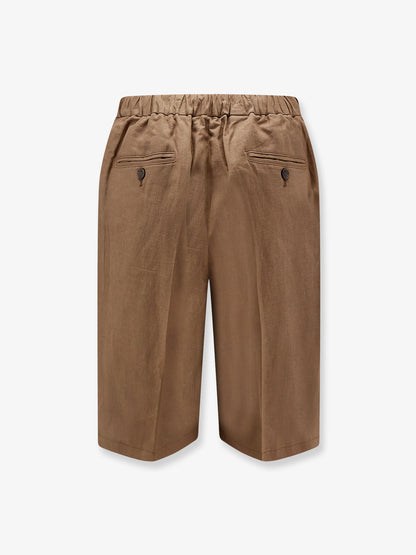 Torre Lapillo linen and viscose shorts thumbnail