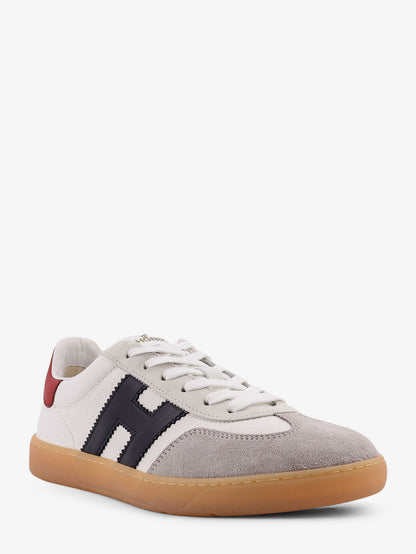 Leather sneakers with suede inserts thumbnail