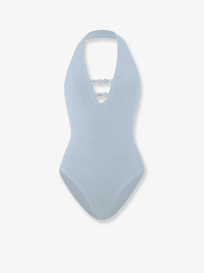 Adriana Crinkle fabric one-piece swimsuit thumbnail