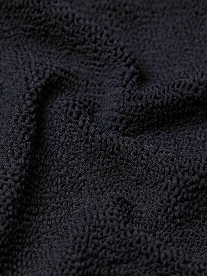 Crinkle fabric one-piece swimsuit thumbnail