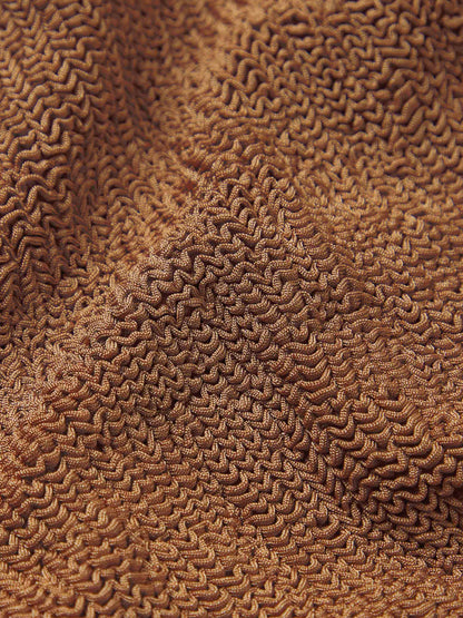 Crinkle fabric one-piece swimsuit thumbnail