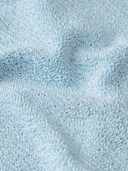 Crinkle fabric one-piece swimsuit thumbnail