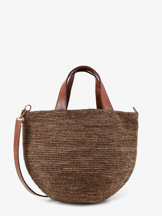 Mirozy raffia crossbody bag