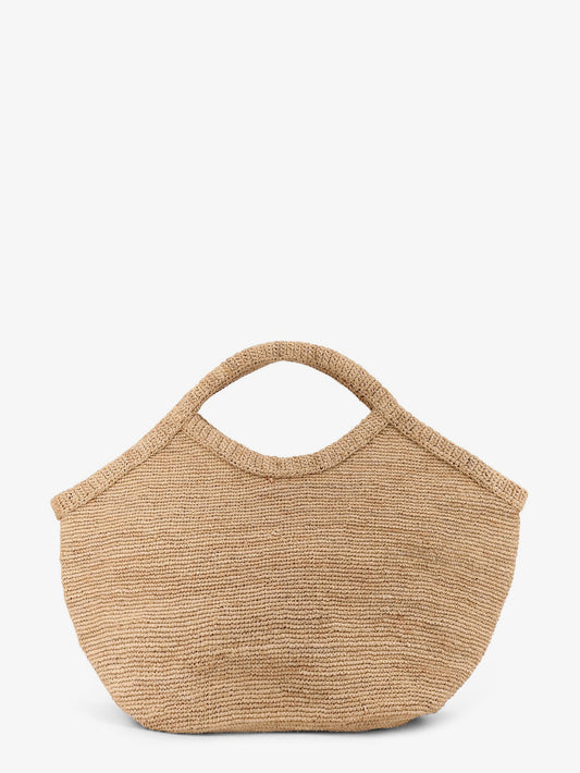 Pure raffia shoulder bag