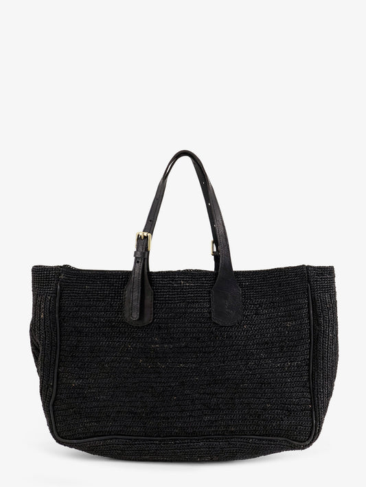 Raffia shoulder bag