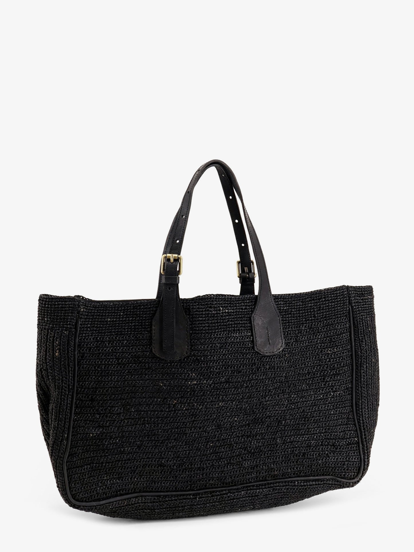 Raffia shoulder bag