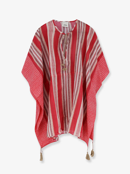 Loreliz cotton and silk beach robe dress thumbnail