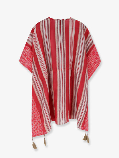 Loreliz cotton and silk beach robe dress thumbnail
