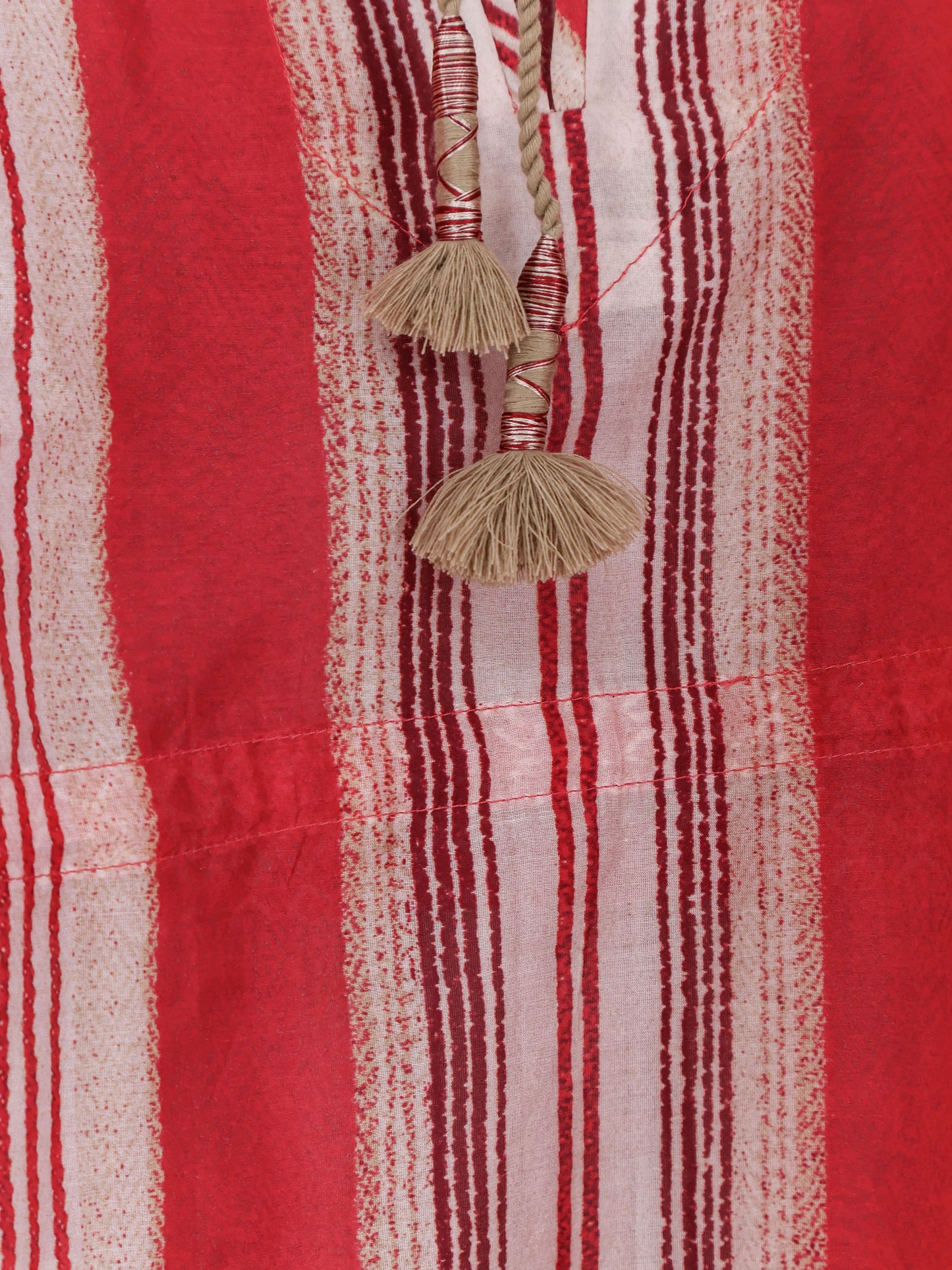 Loreliz cotton and silk beach robe dress