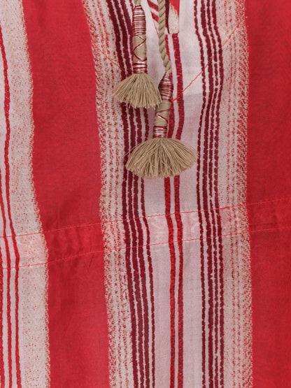 Loreliz cotton and silk beach robe dress thumbnail