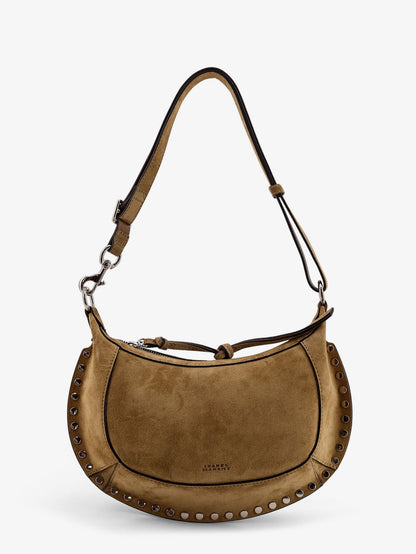 Borsa a tracolla Oskan Moon in suede thumbnail