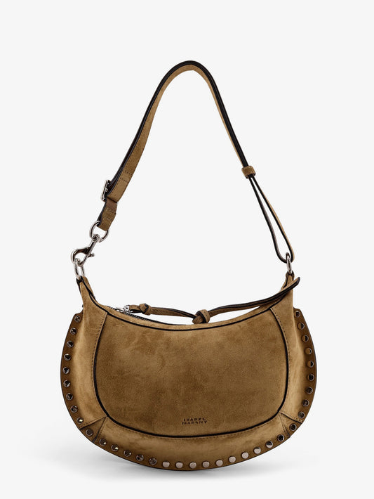 Borsa a tracolla Oskan Moon in suede