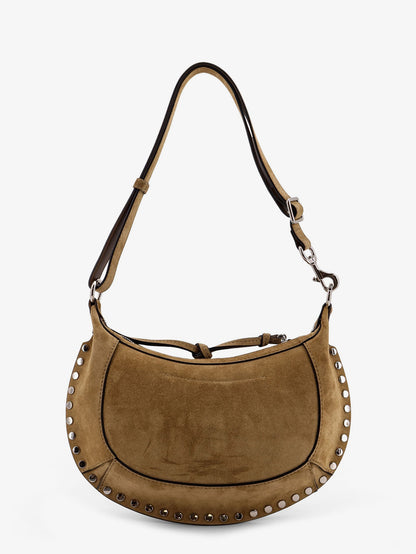 Borsa a tracolla Oskan Moon in suede thumbnail