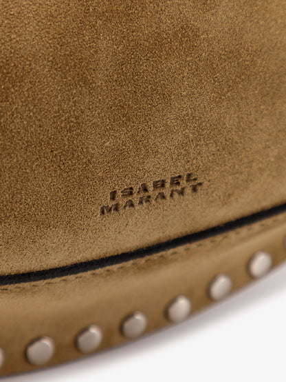 Borsa a tracolla Oskan Moon in suede thumbnail