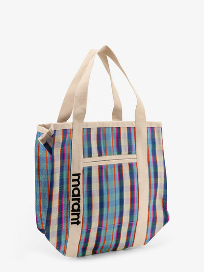 Darwen nylon shoulder bag with striped pattern thumbnail