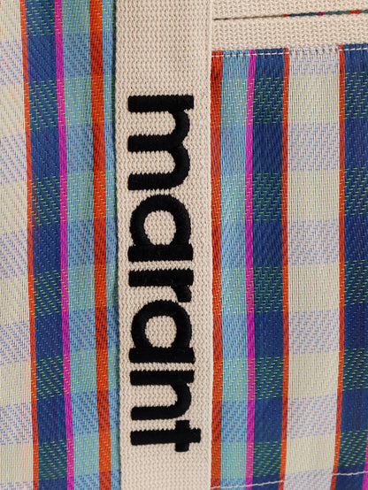 Darwen nylon shoulder bag with striped pattern thumbnail