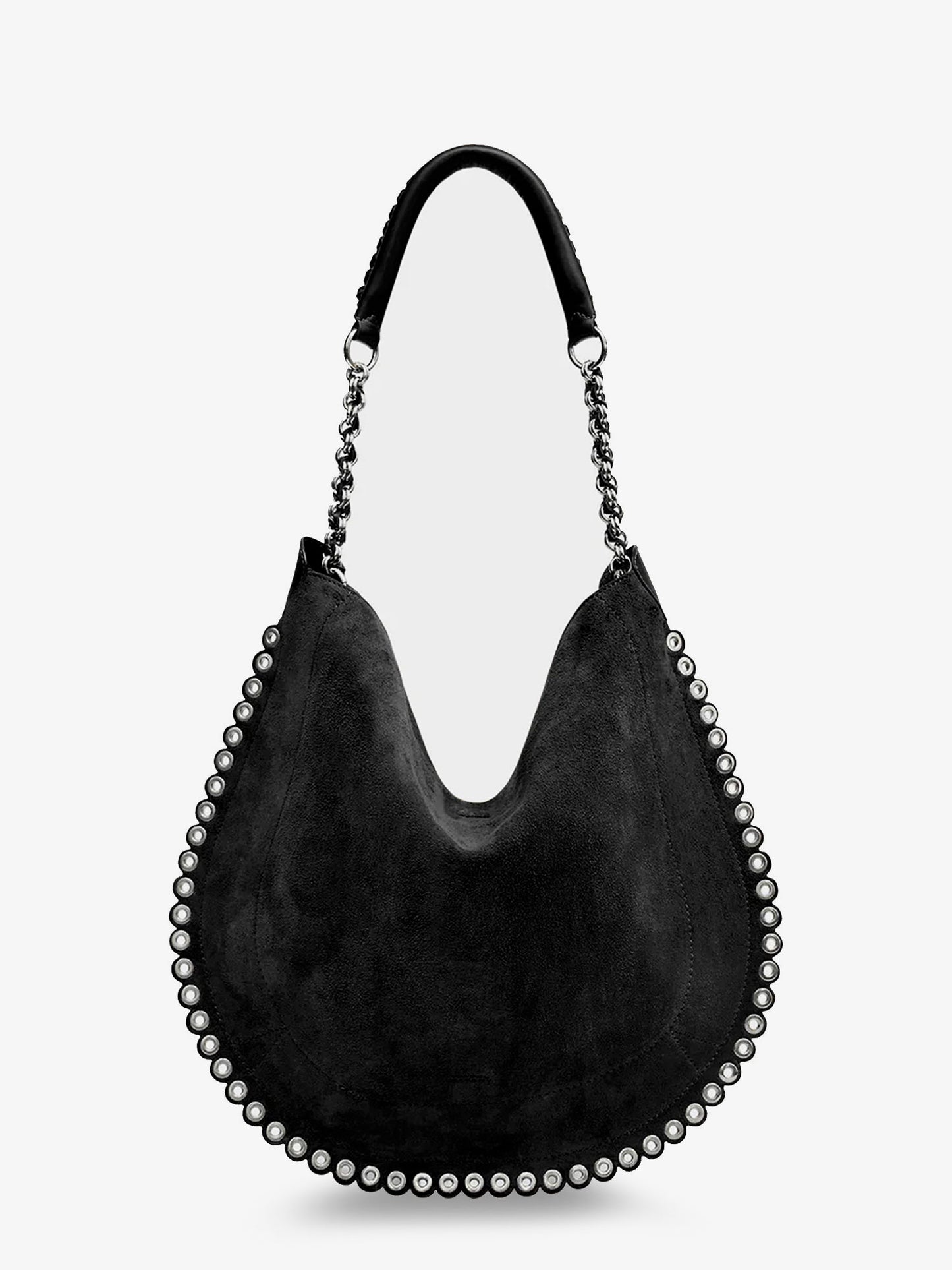Oskan Suede Hobo Bag