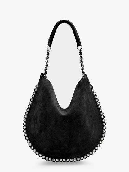 Oskan Suede Hobo Bag thumbnail