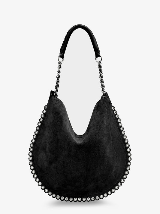 Oskan Suede Hobo Bag