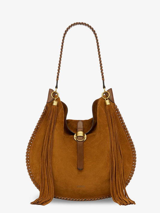 Oskan Hobo Folk suede shoulder bag