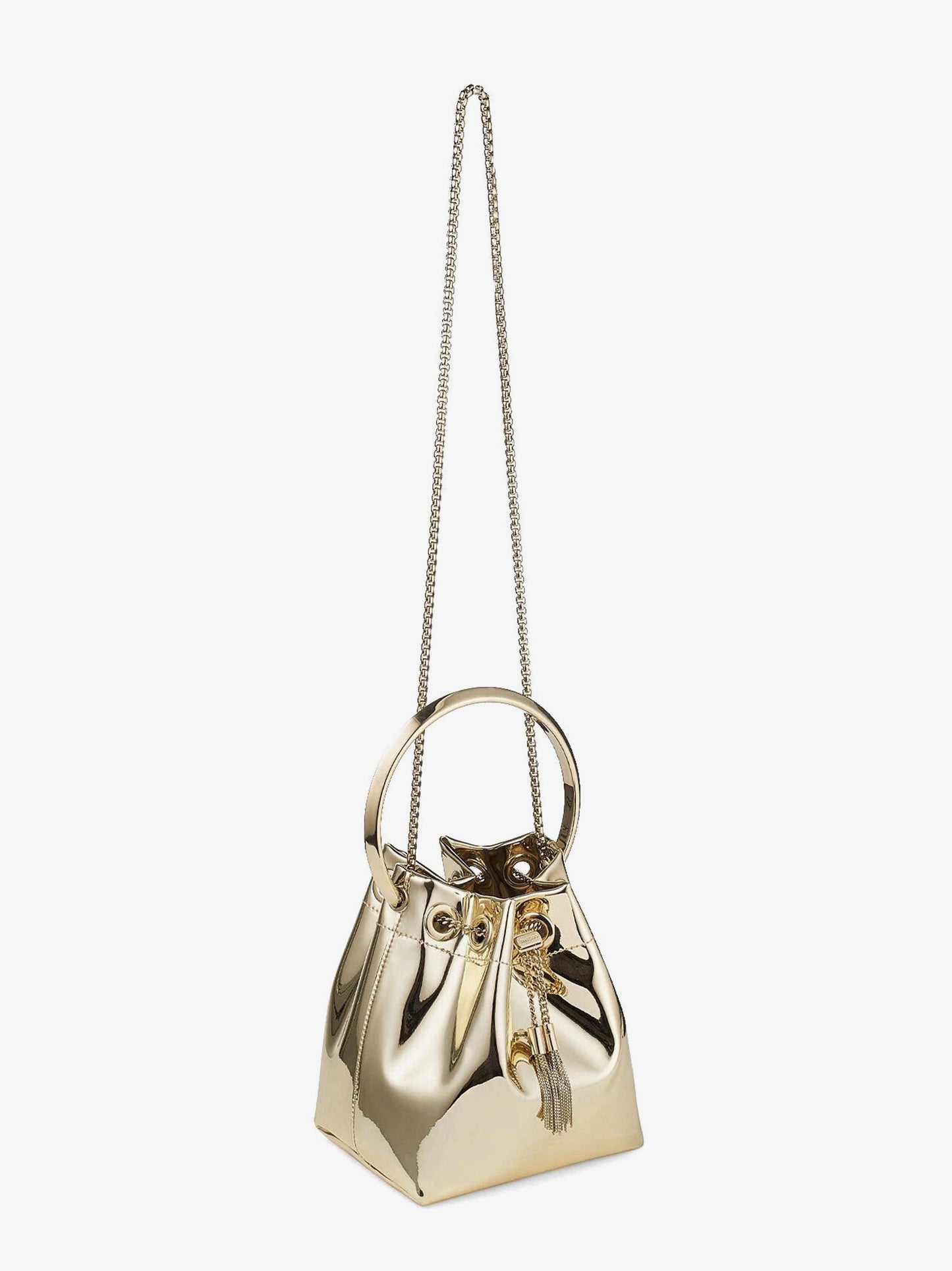 Bon Bon shiny leather crossbody bag