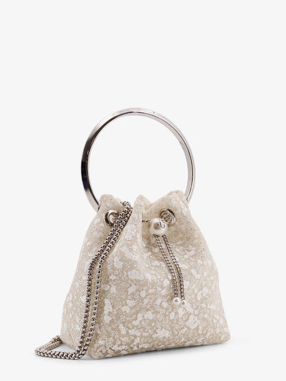 Borsa a secchiello Bon Bon in mesh con micro paillettes thumbnail