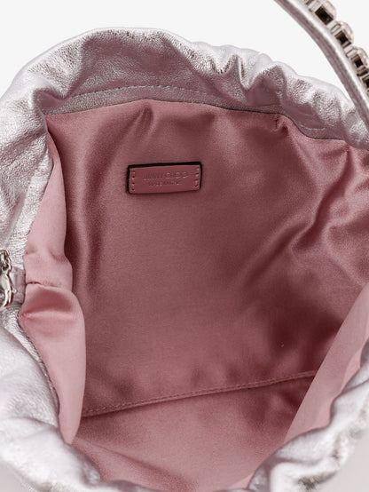 Metallic leather crossbody bag thumbnail