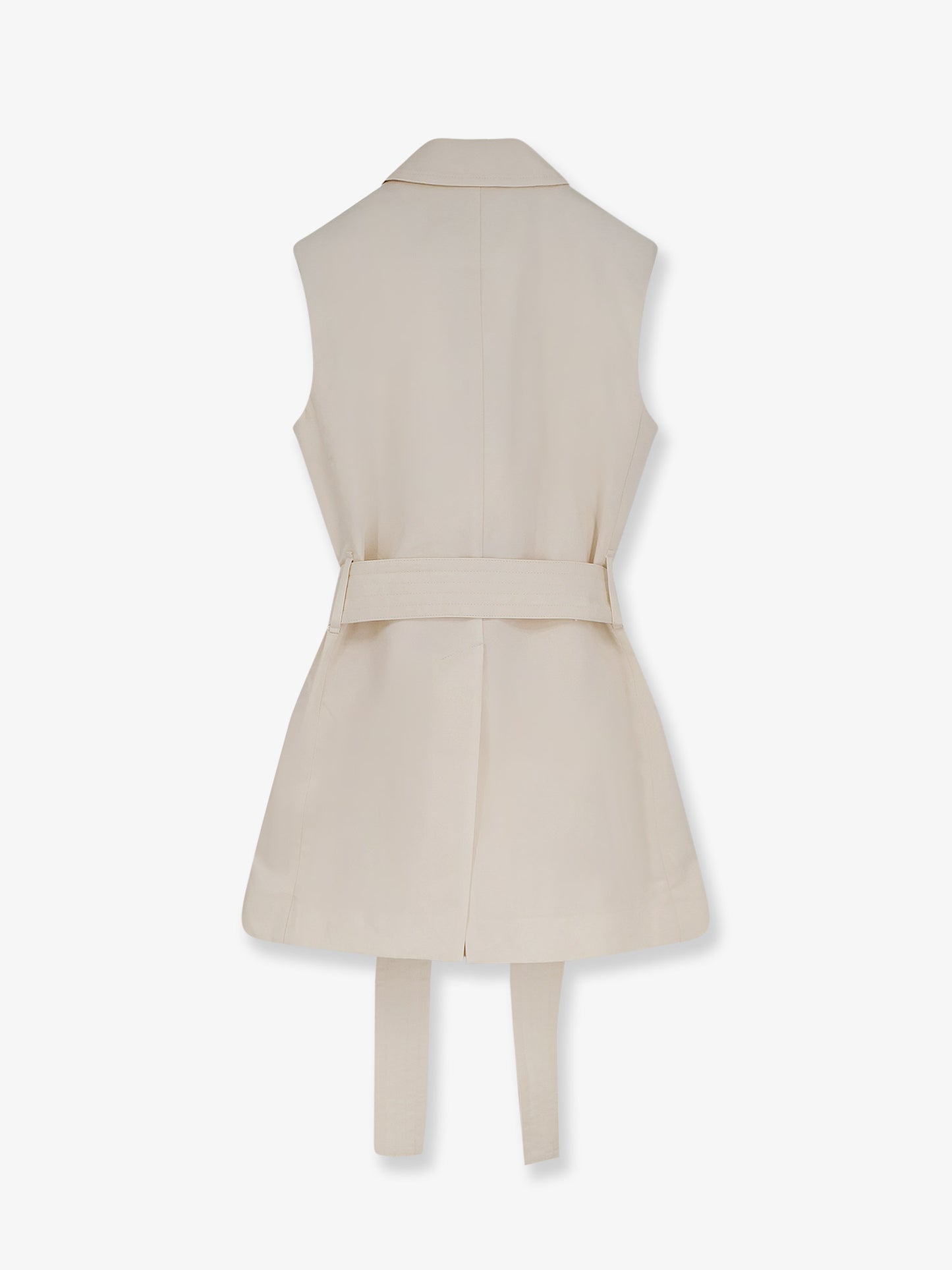 Blazer smanicato Diafa in cotonne e lino