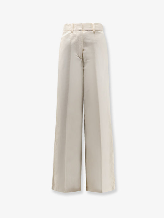 Pantaloni Jnane in cotone e lino