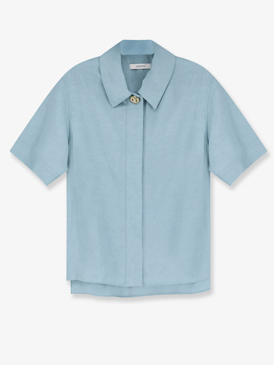 Volu "Light" linen blend shirt