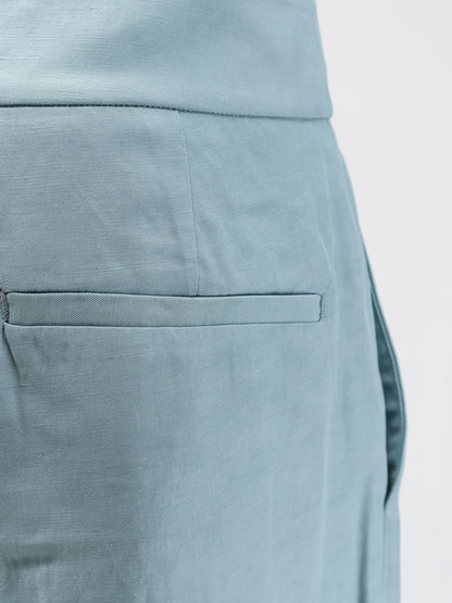 Aix viscose and linen trousers thumbnail