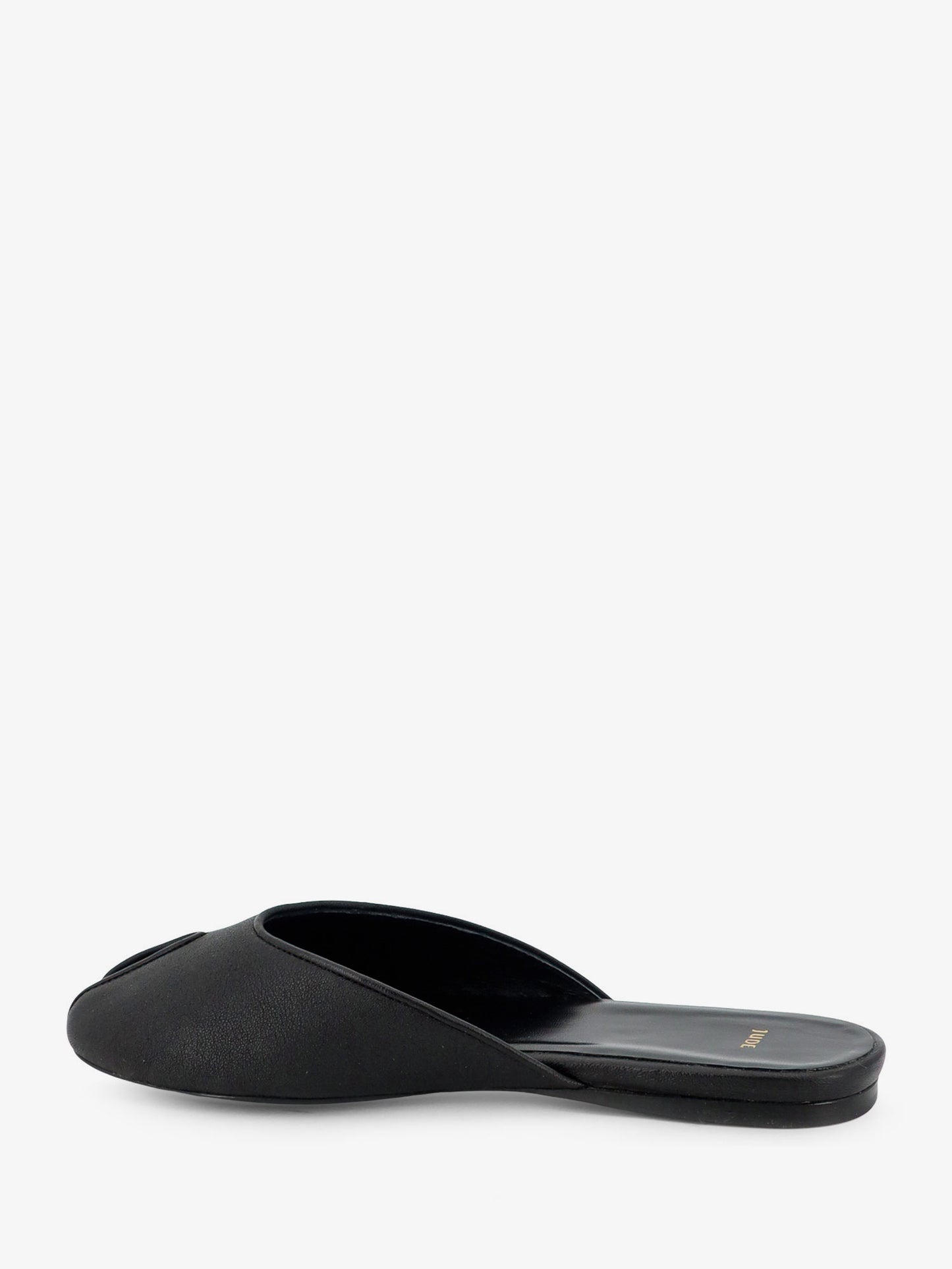 Date Flat leather sandals