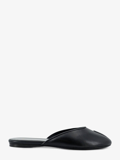 Date Flat leather sandals thumbnail