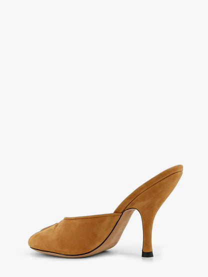 Suede Date Mule Sandals thumbnail