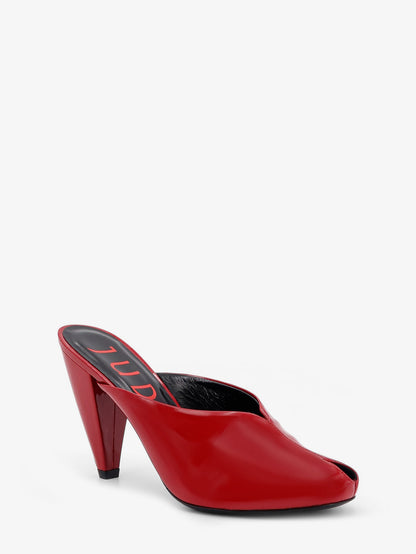 Paw Mule patent leather sandals thumbnail