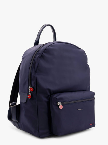 Nylon backpack with metal lettering logo thumbnail