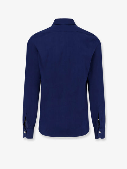 Cotton shirt with stitched profiles thumbnail