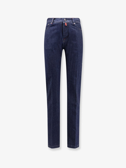 Cotton blend jeans