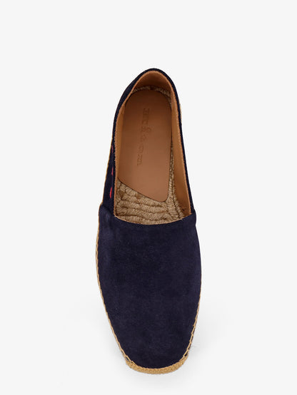 Suede espadrillas with iconic stitching thumbnail