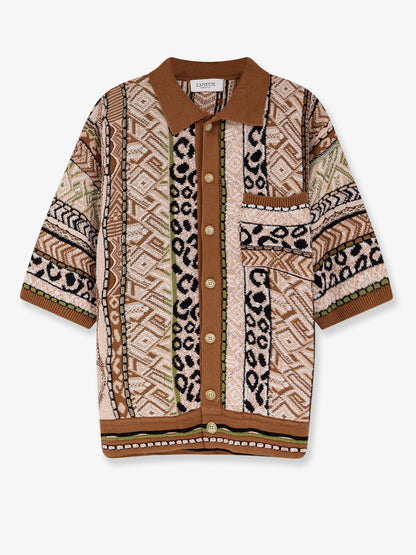 Multicolor knitted shirt thumbnail