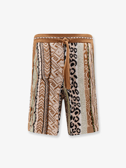 Cotton blend bermuda shorts thumbnail