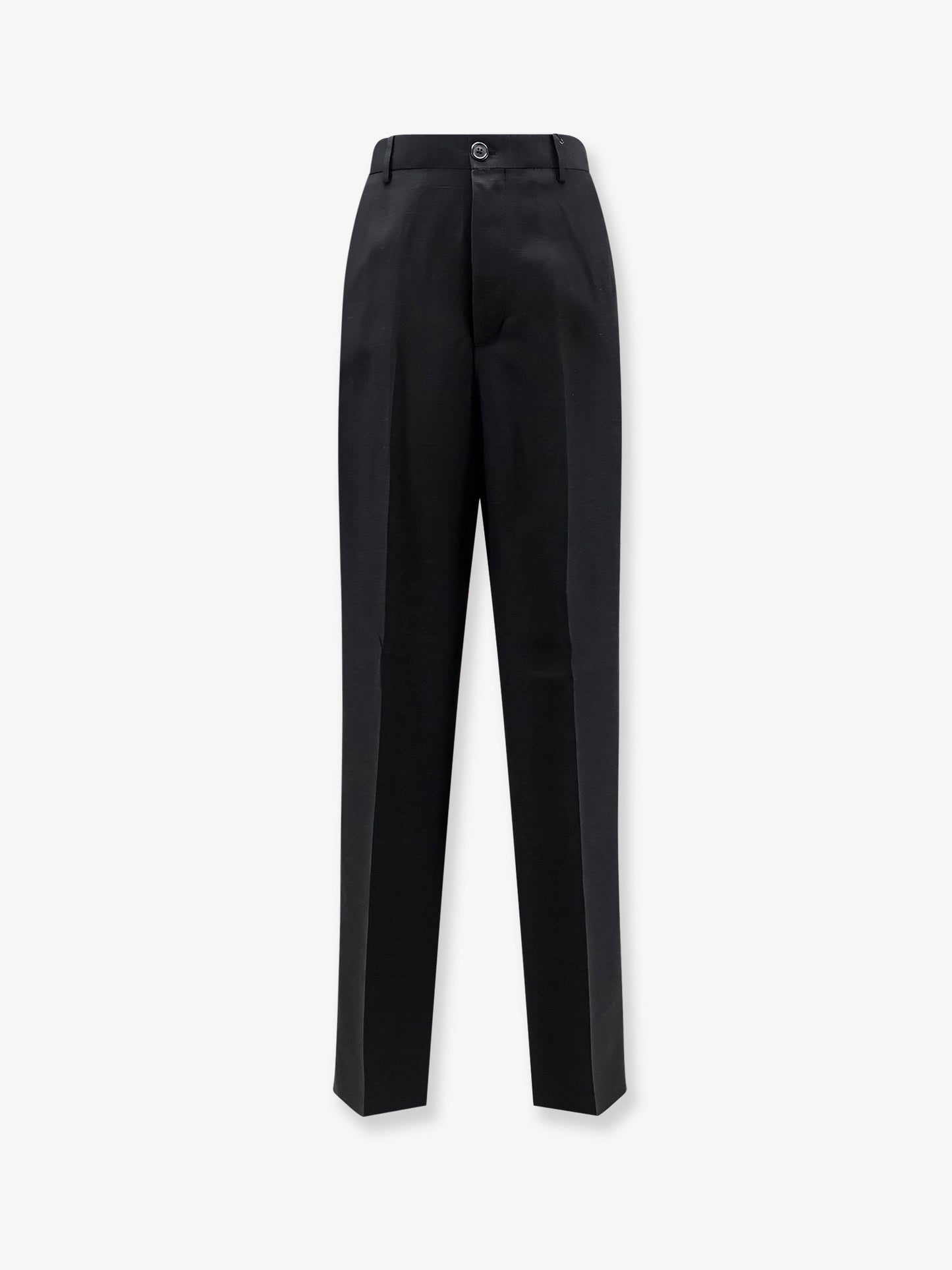 Viscose and linen trousers