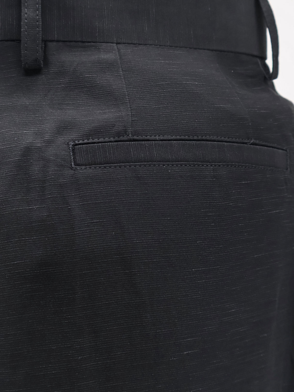 Viscose and linen trousers