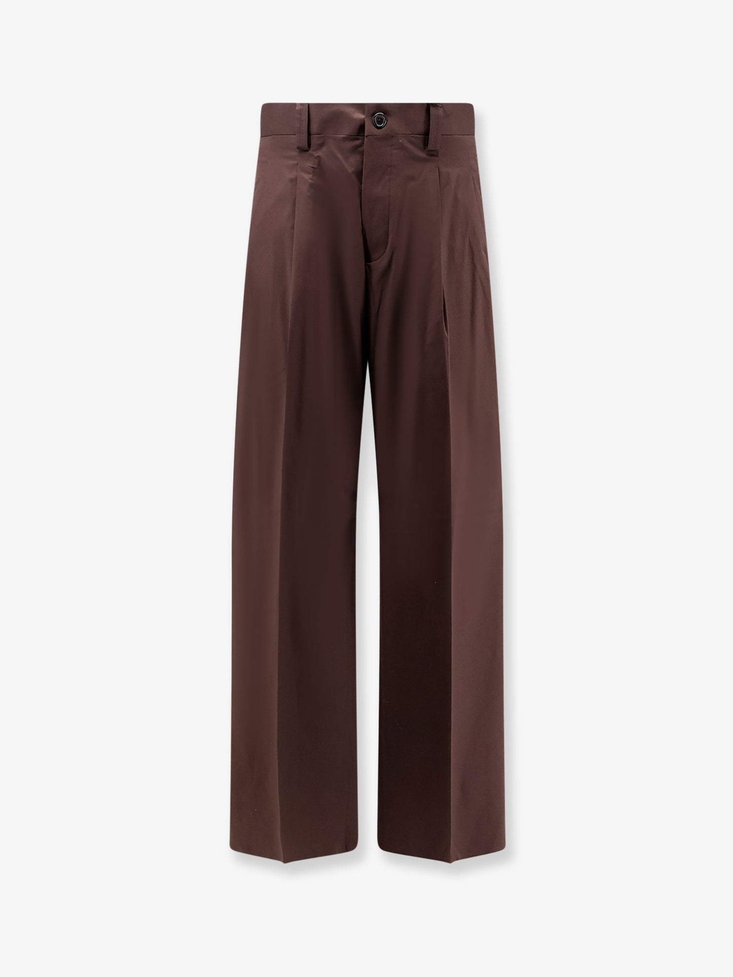 Cotton blend trousers
